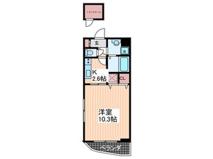 プロヴァンス十日市の物件間取画像